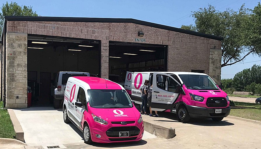 Optic-Kleer Vans Auto Glass Repair or Replacement.